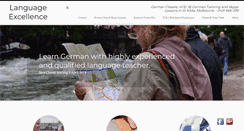 Desktop Screenshot of languageexcellence.net